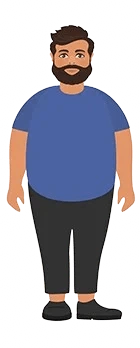 [Current body type male]